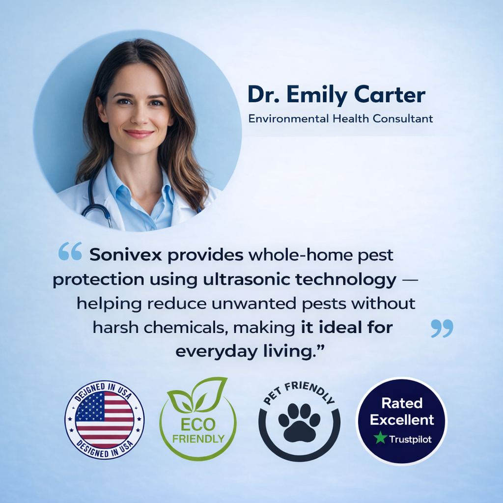 Sonivex™ 2026 Upgraded Pest Repeller